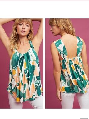 Vanessa Virginia Knotted Tank Sz S